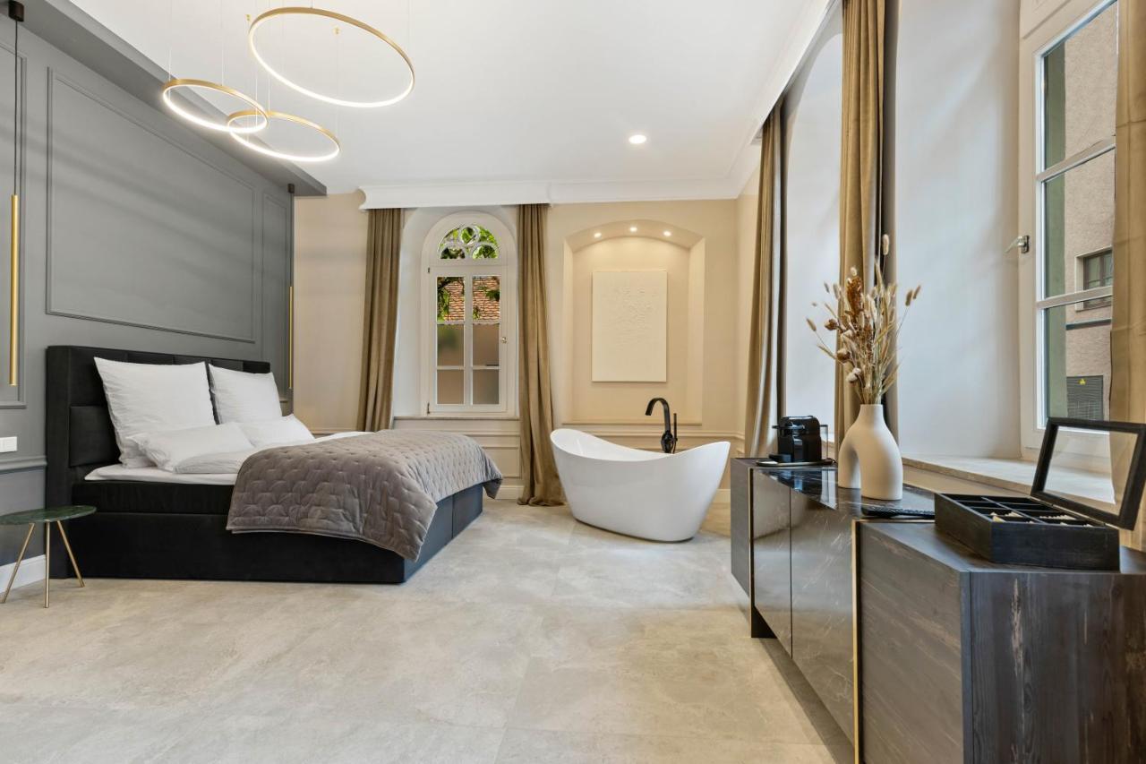 Boutique Rooms I Luxus Suite I Center I Boxspring Augsburg Dış mekan fotoğraf